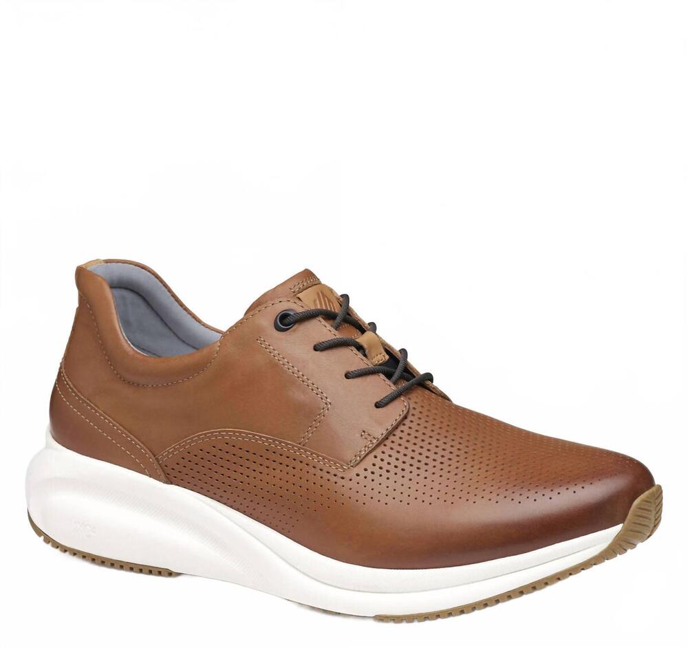 NEW JOHNSTON & MURPHY men's xc4 tr3-luxe hybrid sneaker in tan waterproof full g